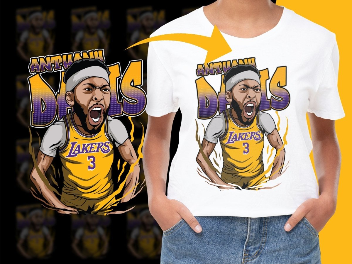Dynamic Sports Yellow Lakers PNG File - Teepew