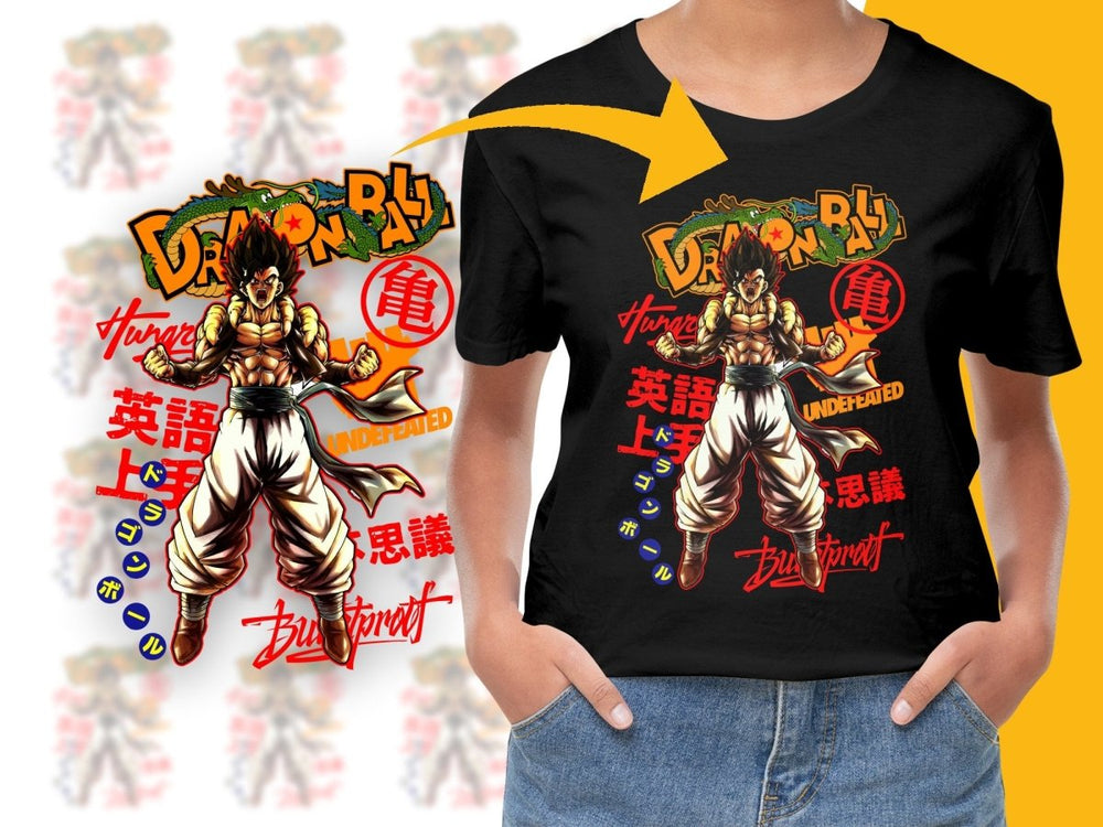 Dynamic Super Saiyan Dragon Ball Z Graphic PNG File - Teepew