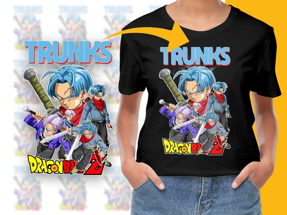 Dynamic Trunks Dragon Ball Z Graphic PNG File - Teepew