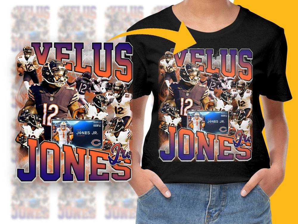 Dynamic Velus Jones Jr Bootleg PNG File - Teepew