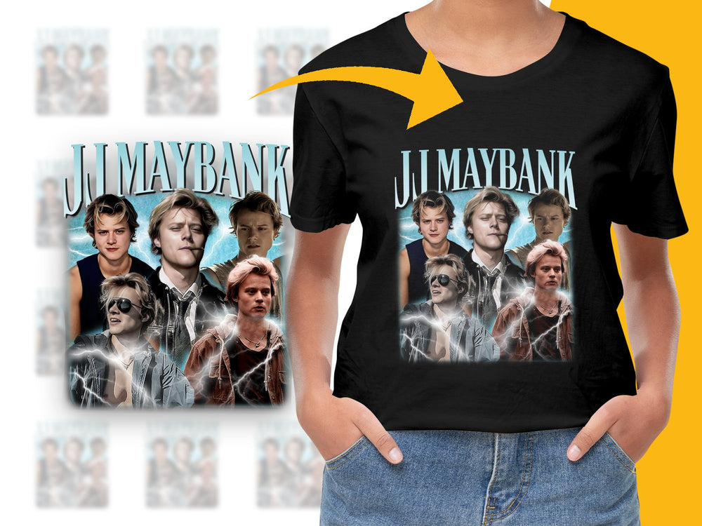 Vintage Style Collage T-Shirt, Classic Movie Star Tee, Retro Fashion, Unisex Black Top, Gift Item