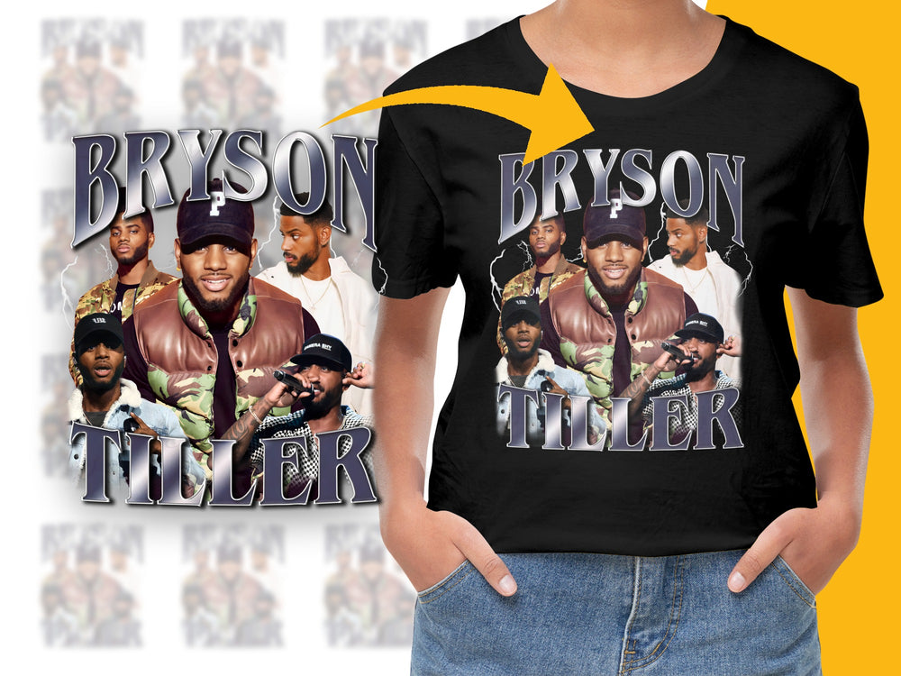 Bryson Tiller Graphic T-Shirt, Hip Hop Artist Fan Merch, Trendy Music Tee, Unique Gift Idea