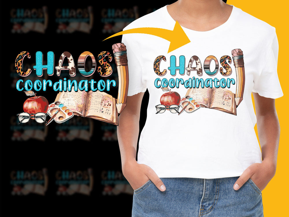 Chaos Coordinator T-Shirt, Funny Mom Tee, Graphic Women's Shirt, Casual Outfit, Unique Gift Idea