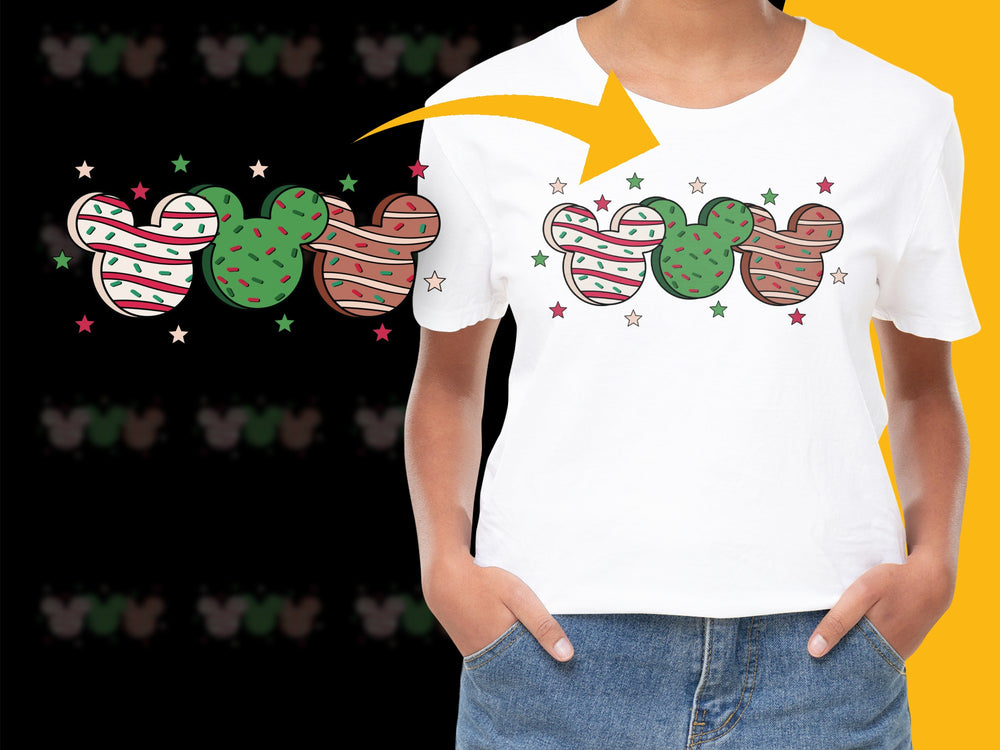Festive Christmas Cactus T-shirt, Cute Holiday Graphic Tee, Unisex Cotton Top, Casual Wear