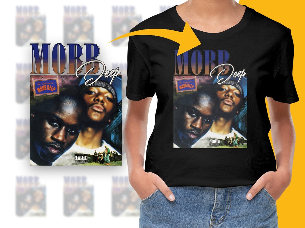 Mobb Deep Vintage T-Shirt, Classic Hip-Hop Tee, 90s Rap Music, Retro Band Shirt, Urban Streetwear, Unisex Fashion Top