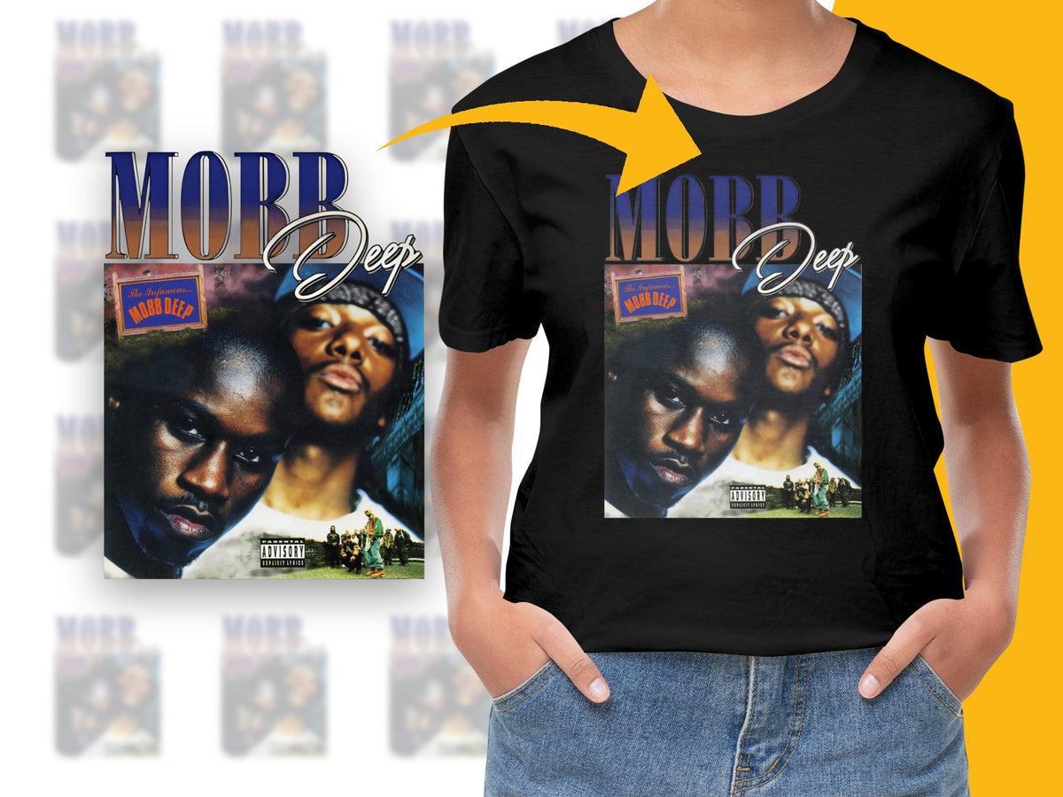 Mobb Deep Vintage T-Shirt, Classic Hip-Hop Tee, 90s Rap Music, Retro Band Shirt, Urban Streetwear, Unisex Fashion Top