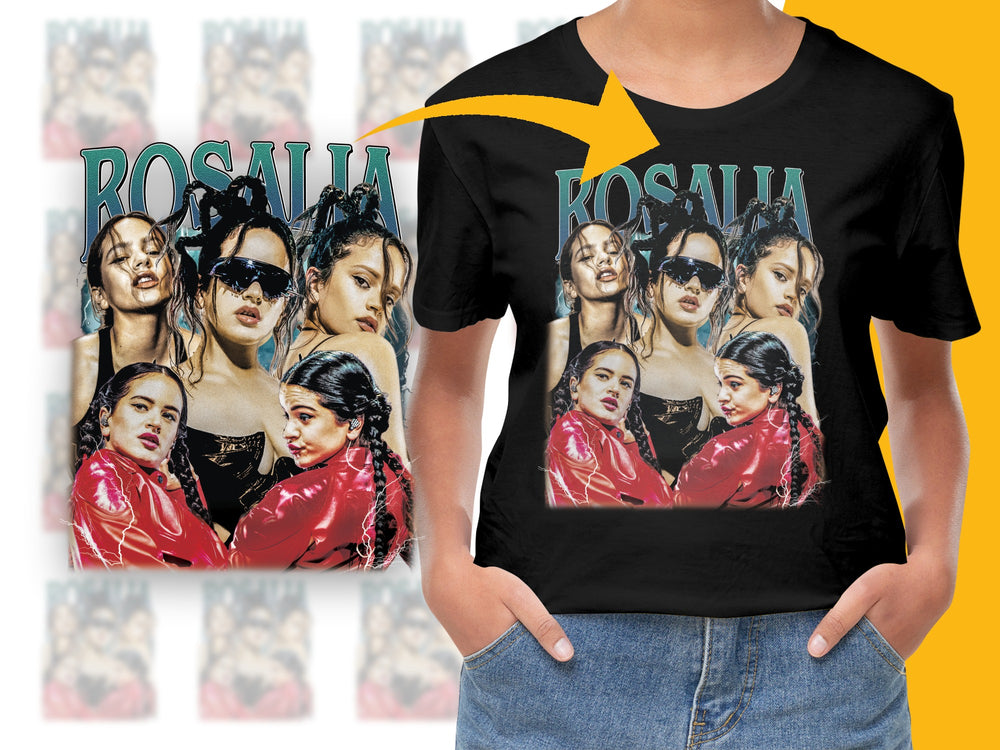 Rosalia Graphic Tee, Music Artist Inspired T-Shirt, Trendy Pop Culture Apparel, Unisex Fashion Top