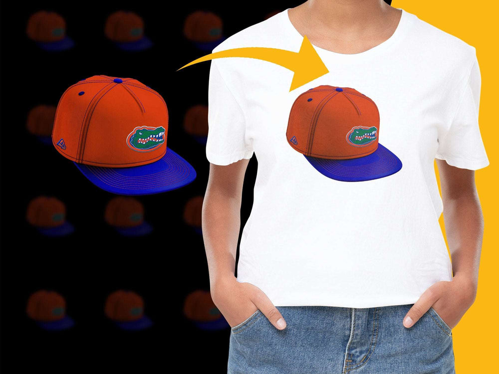 Florida Gators Fan Gear, Orange and Blue Baseball Cap, Sports Hat, College Football Apparel