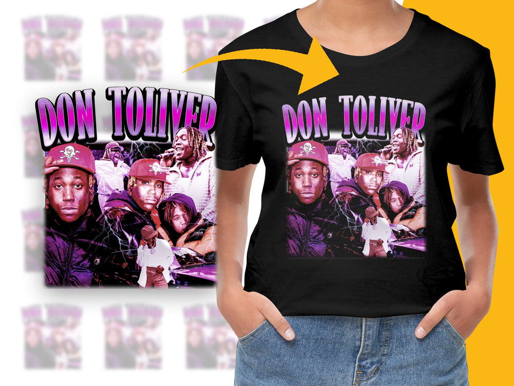 Don Toliver Graphic T-Shirt, Hip Hop Artist Cotton Tee, Men's Women's Unisex Music Fan Shirt, Urban Streetwear, Rap Concert Outfit