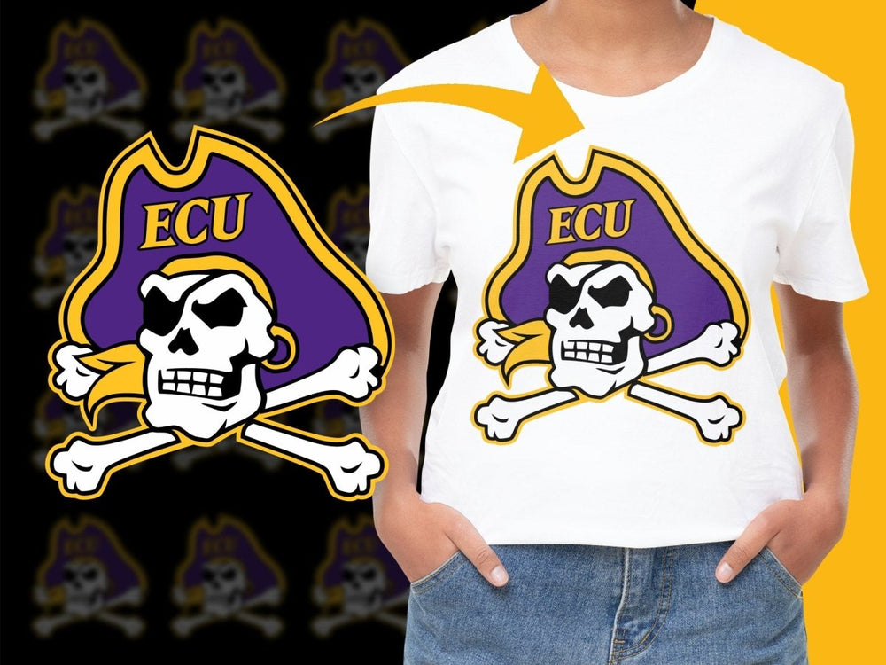 East Carolina Pirates College Football PNG File - Teepew