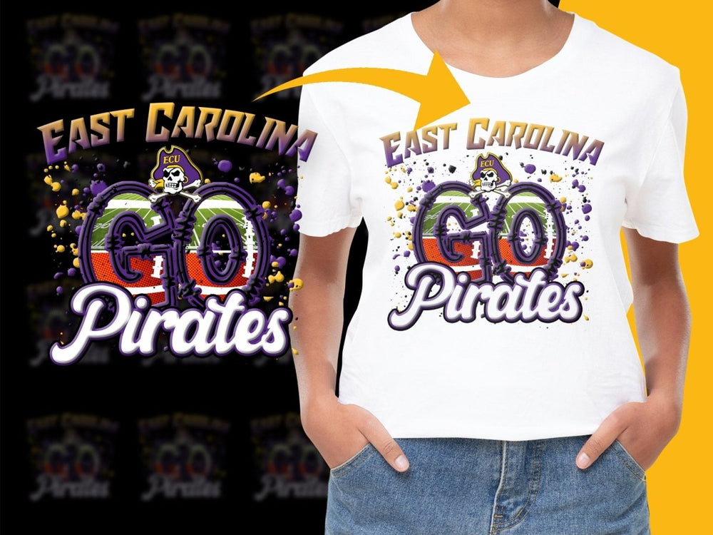 East Carolina Pirates NCAA College PNG File - Teepew