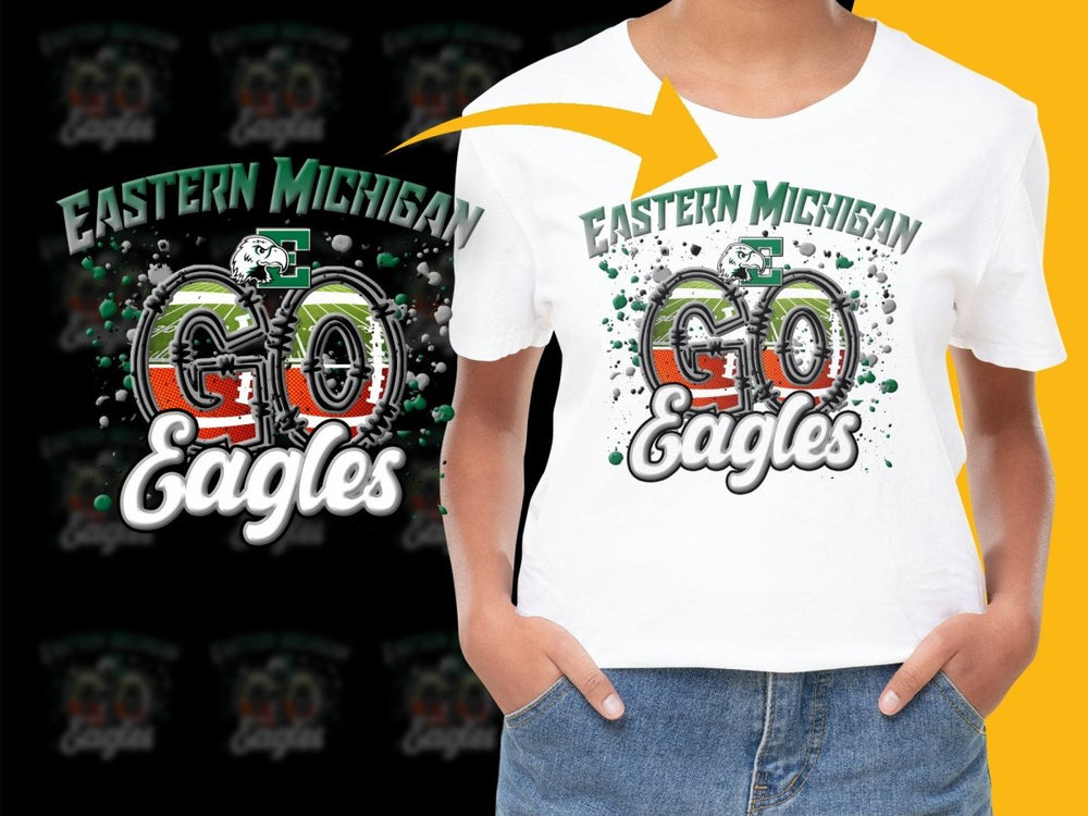 Eastern Michigan Eagles NCAA College PNG File - Teepew