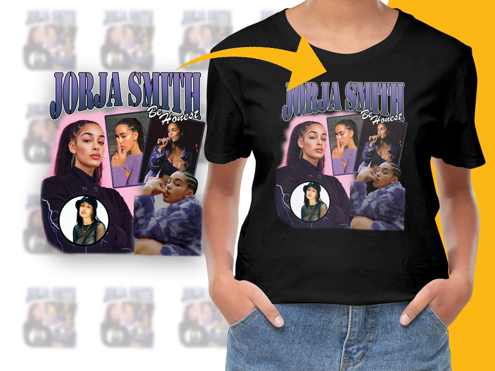 Jorja Smith Be Honest Album Graphic T-Shirt, Unisex Cotton Tee, Music Fan Gift, Trendy Pop Culture Apparel
