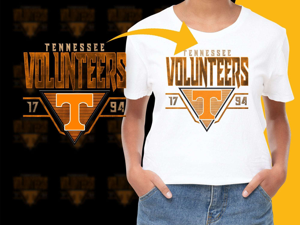 Tennessee Volunteers Graphic T-Shirt, College Sports Tee, Vintage Logo, Unisex Apparel 1994