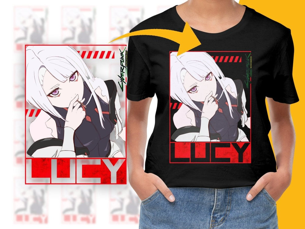 Edgerunners Lucy Anime Character Digital Print Poster - Teepew