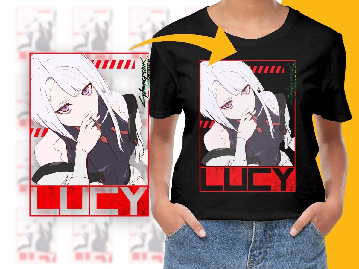 Edgerunners Lucy Anime Character Digital Print Poster - Teepew