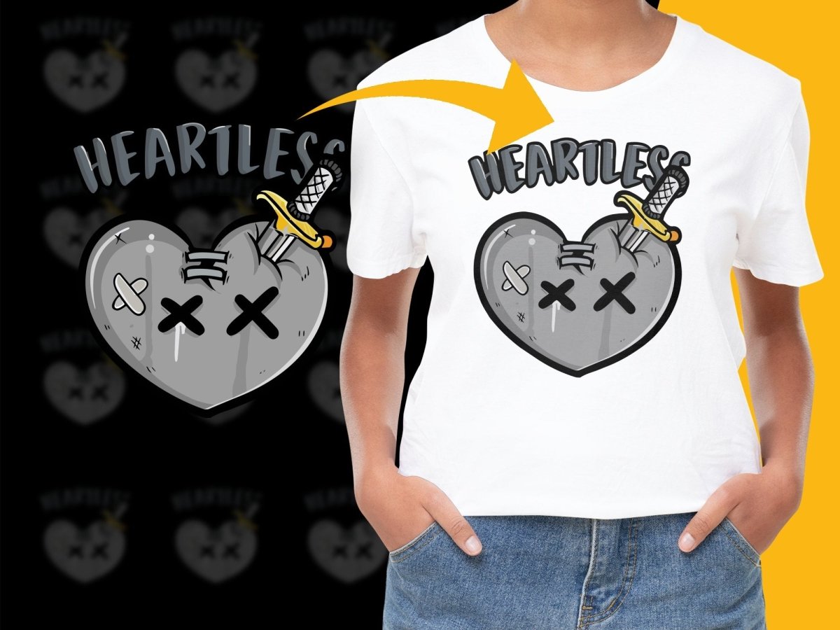 Edgy Heartless Graphic Streetwear PNG File - Teepew