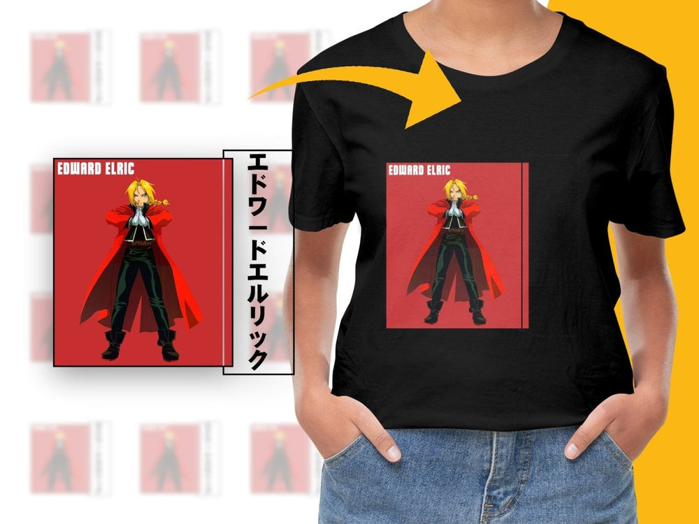 Edward Elric Anime Character PNG Digital Download - Teepew