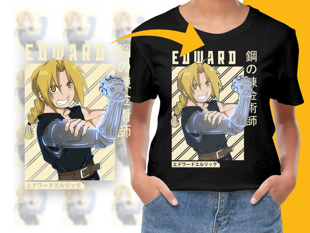 Edward Elric Anime Character PNG File - Teepew