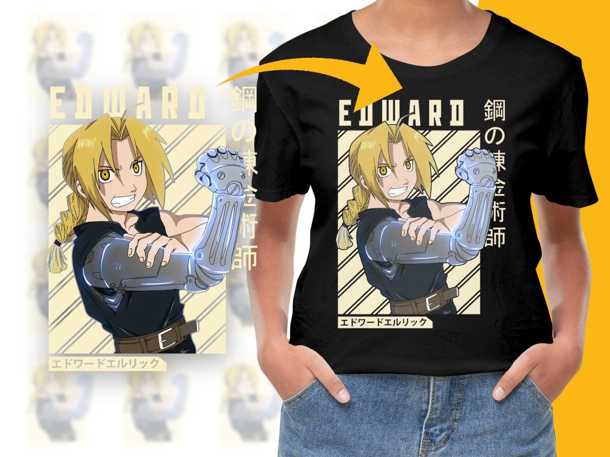 Edward Elric Anime Character PNG File - Teepew
