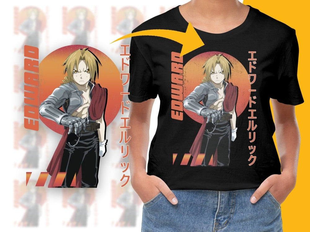 Edward Elric Anime Character PNG File - Teepew