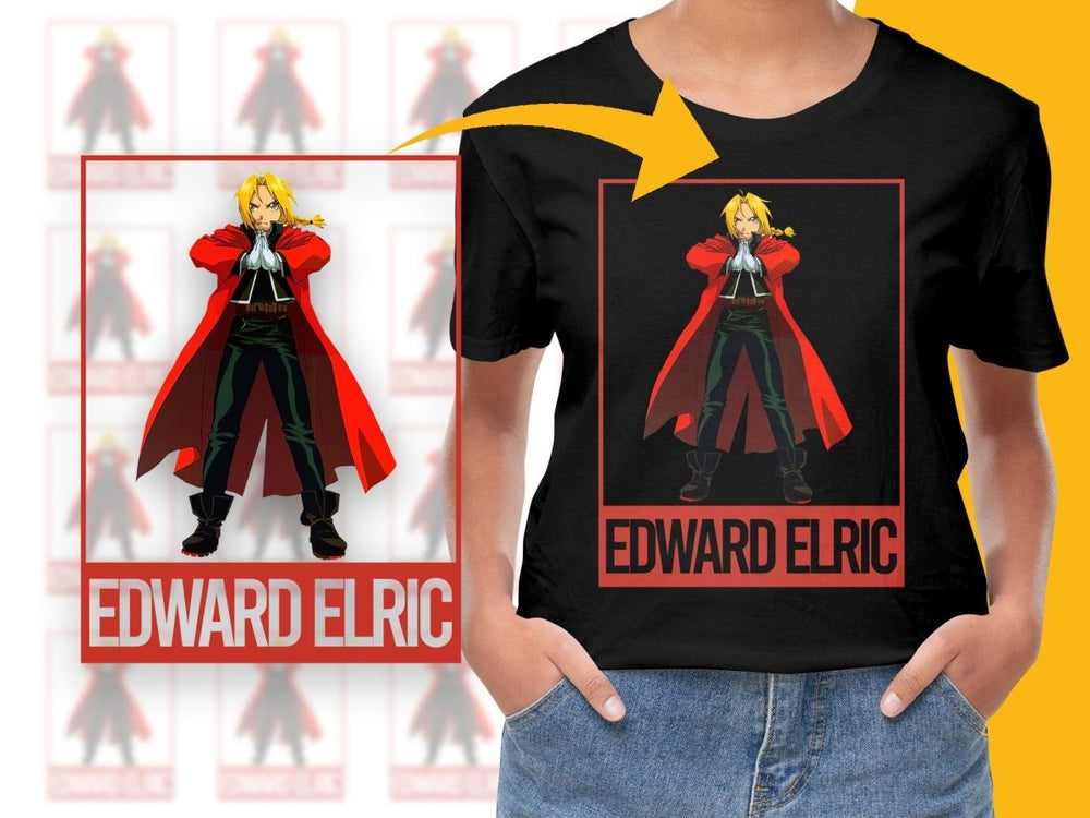 Edward Elric Character PNG File - Teepew