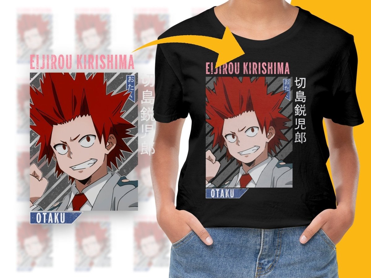 Eijirou Kirishima Anime Character PNG Digital Download - Teepew