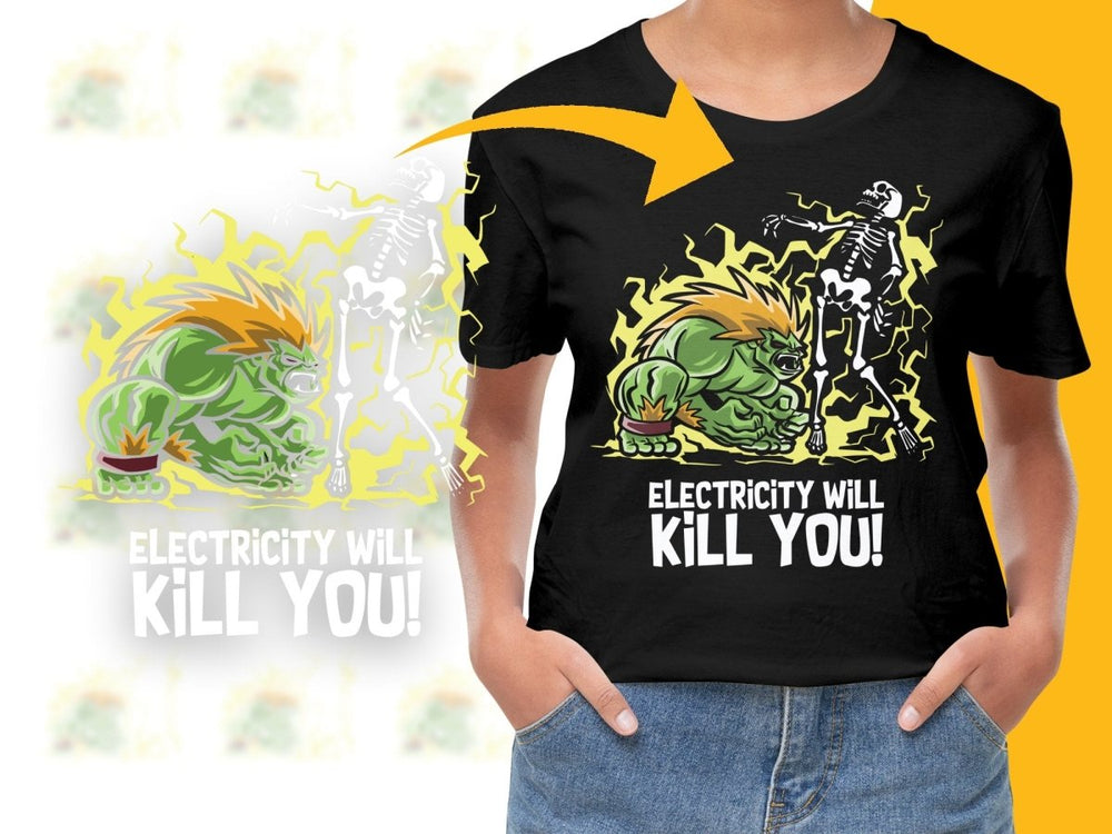 Electricity Will Kill You Graphic PNG File - Teepew