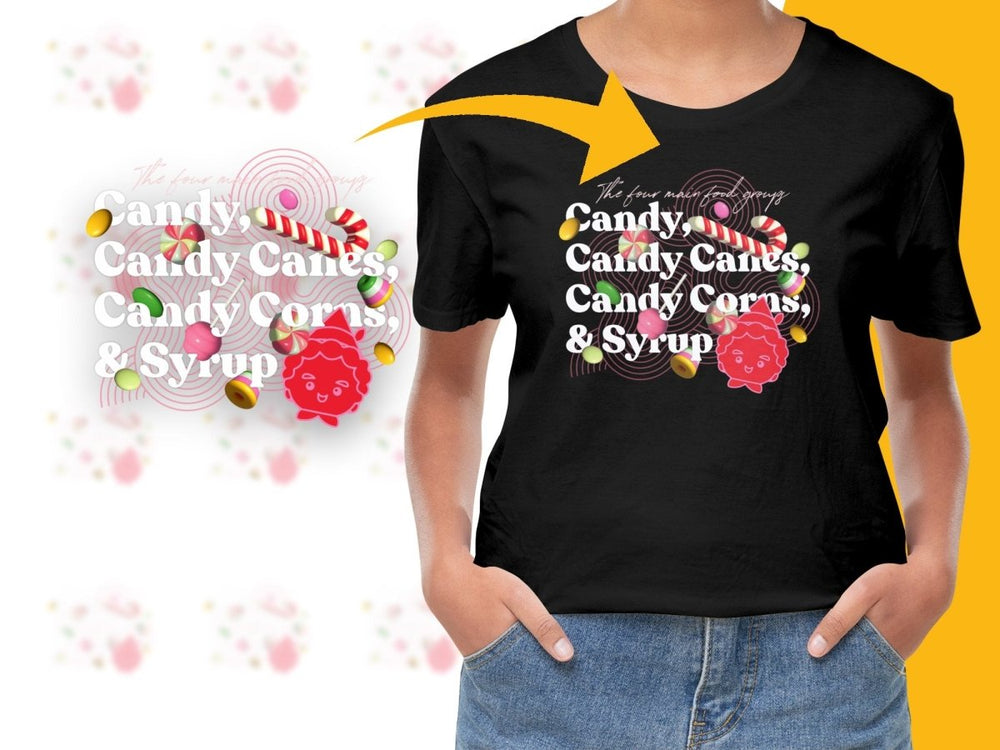 Elf Christmas Sweets Themed Graphic PNG File - Teepew