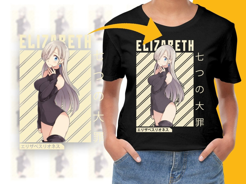 Elizabeth Anime Character PNG File - Teepew