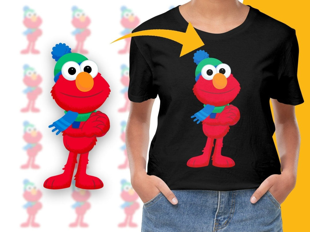 Elmo Festive Holiday Cheer Christmas PNG File - Teepew