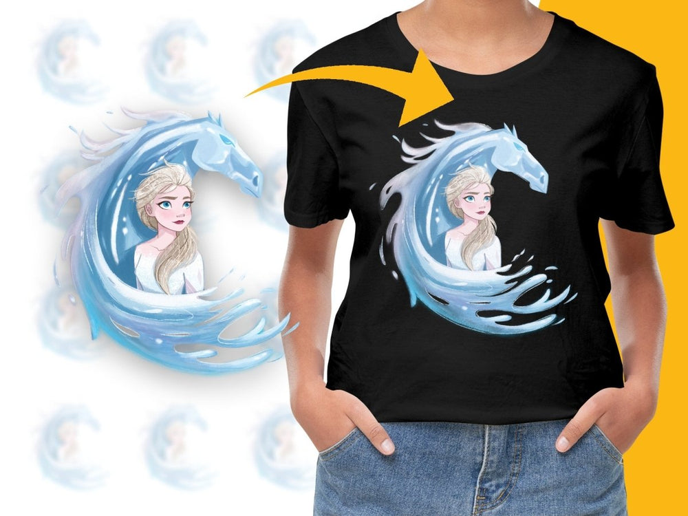 Elsa and Nokk Enchanted Design Magical PNG File - Teepew