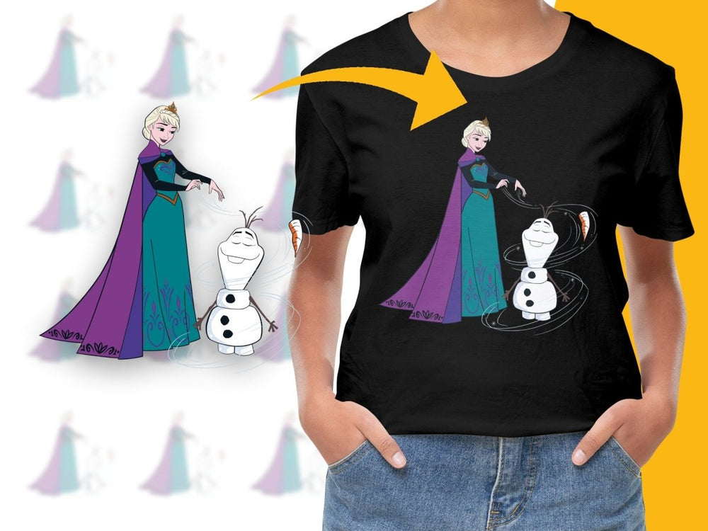Elsa and Olaf Best Friends Forever Digital - Teepew