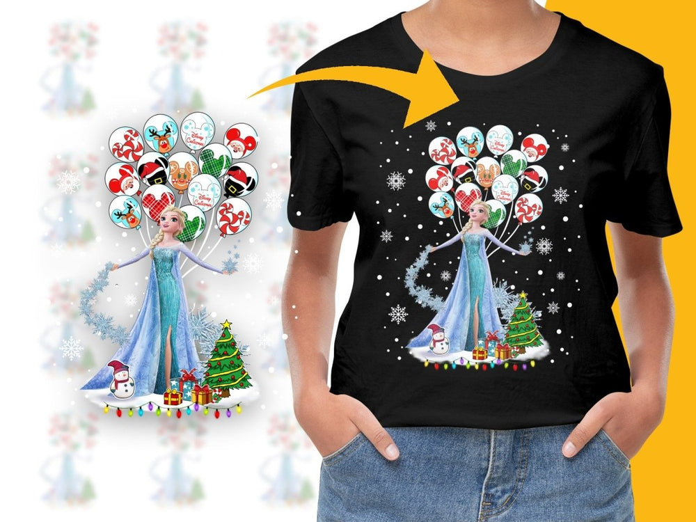 Elsa Character Christmas Magic Design PNG File - Teepew