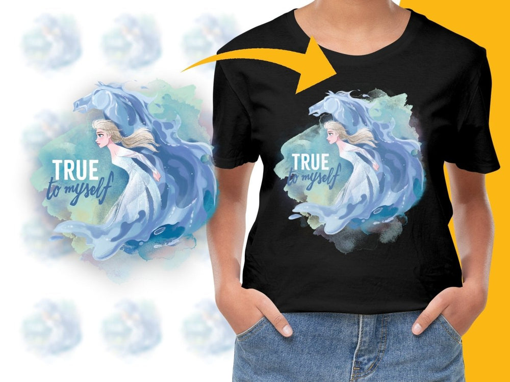 Elsa True to Myself Christmas PNG File - Teepew