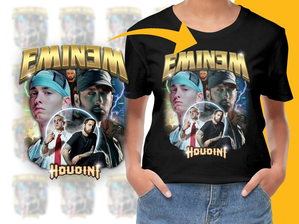 Eminem Legendary Rap Icon Bootleg Art PNG File - Teepew