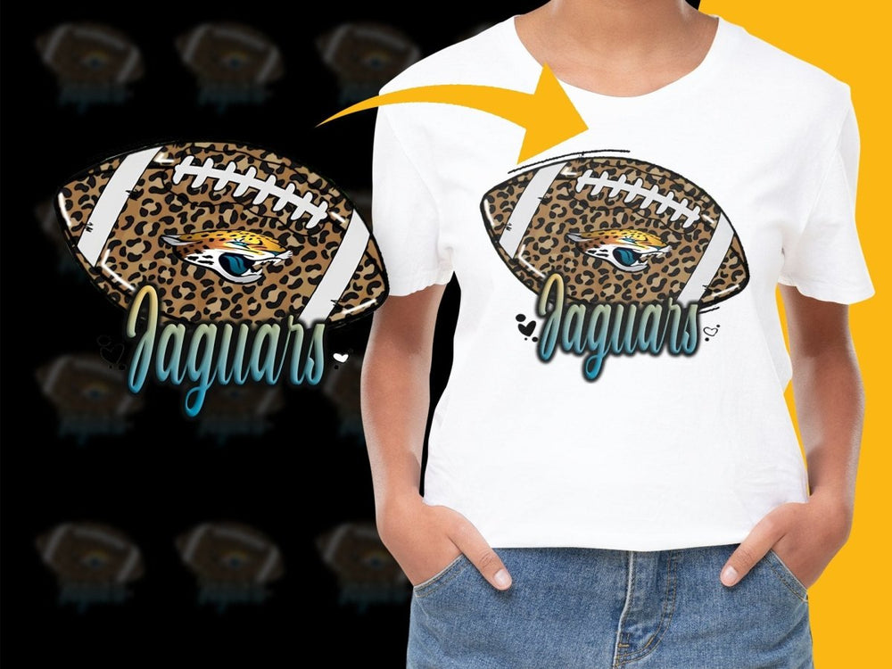 Empower Your Style with Jaguars Football Print PNG File - Teepew