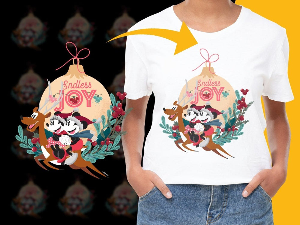 Endless Joy Mickey and Minnie Christmas PNG File - Teepew