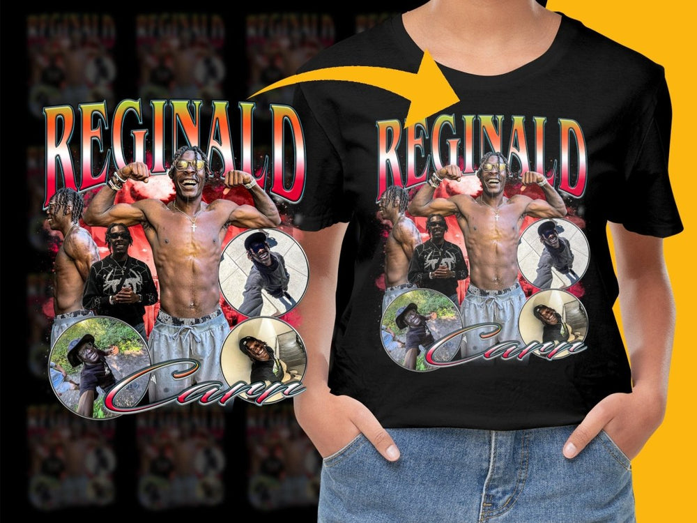Energetic Reginald Carr Art on Unique Graphic PNG File - Teepew
