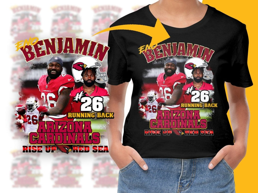 Eno Benjamin Arizona Cardinals Running Back PNG File - Teepew