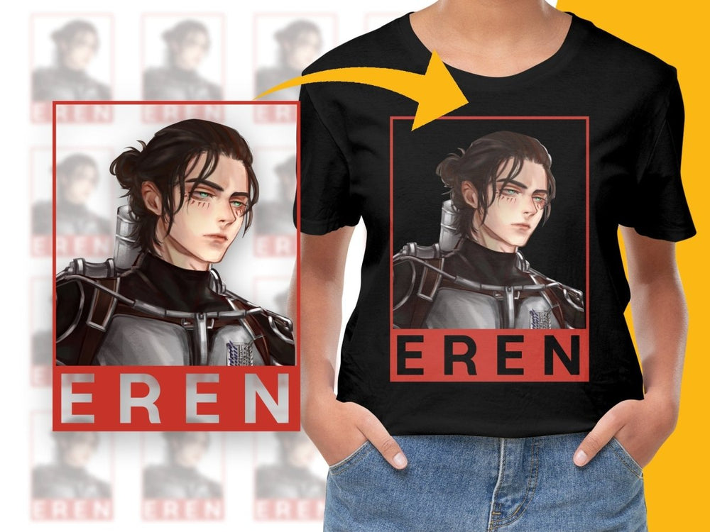 Eren Jaeger PNG File Digital - Teepew