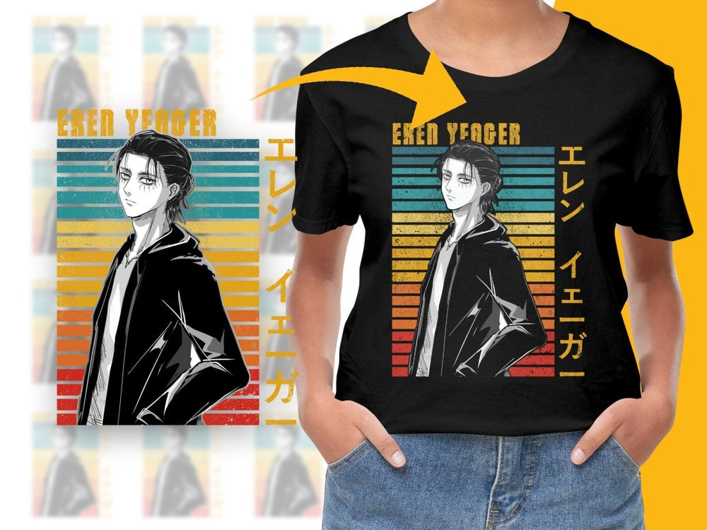 Eren Yeager Anime Character PNG File - Teepew