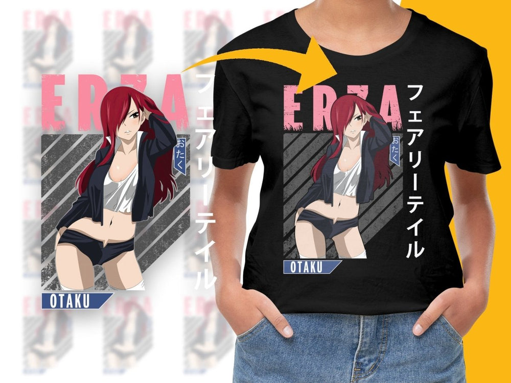 Erza Anime Character PNG File - Teepew