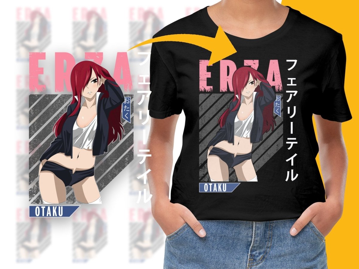Erza Anime Character PNG File - Teepew