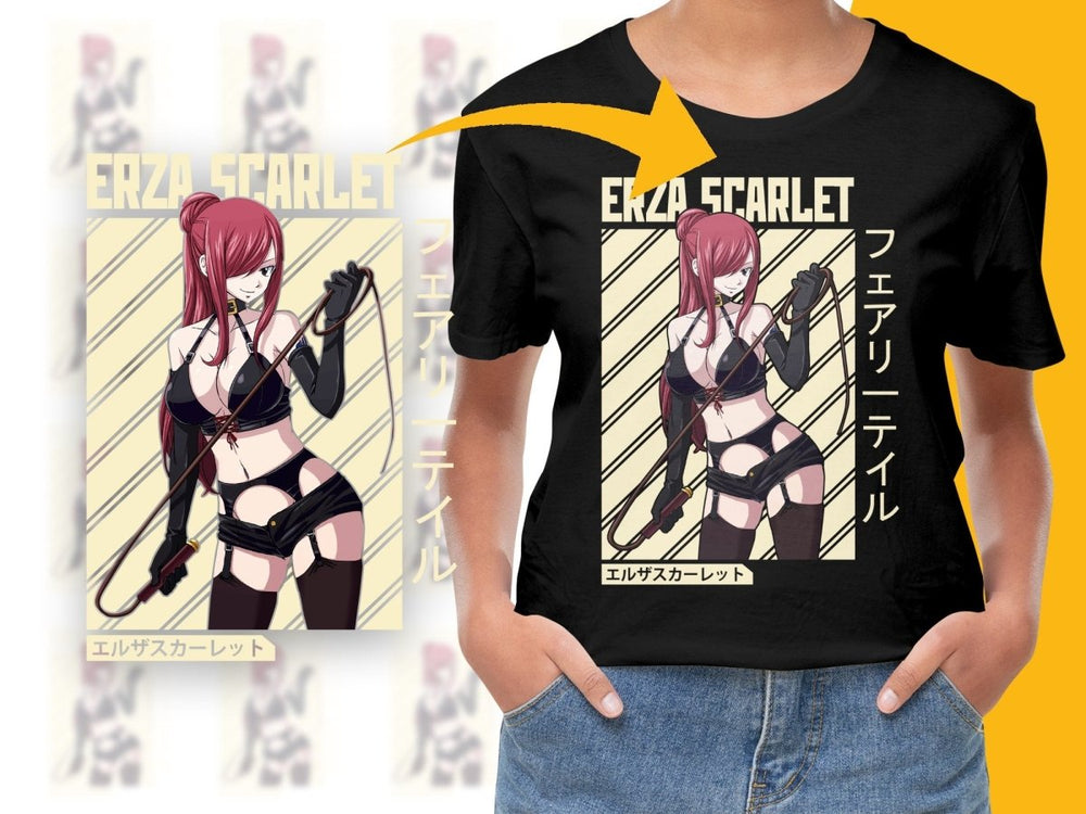 Erza Scarlet Anime Character PNG File - Teepew