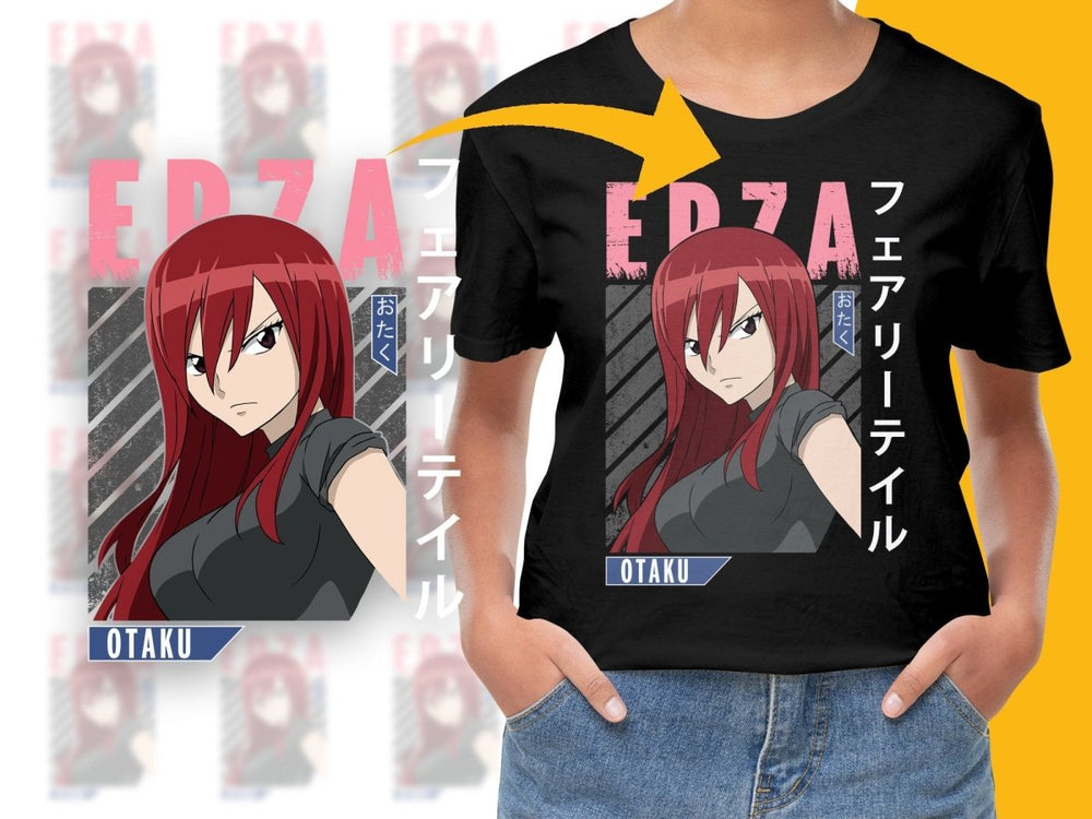 Erza Scarlet Anime Character PNG File - Teepew