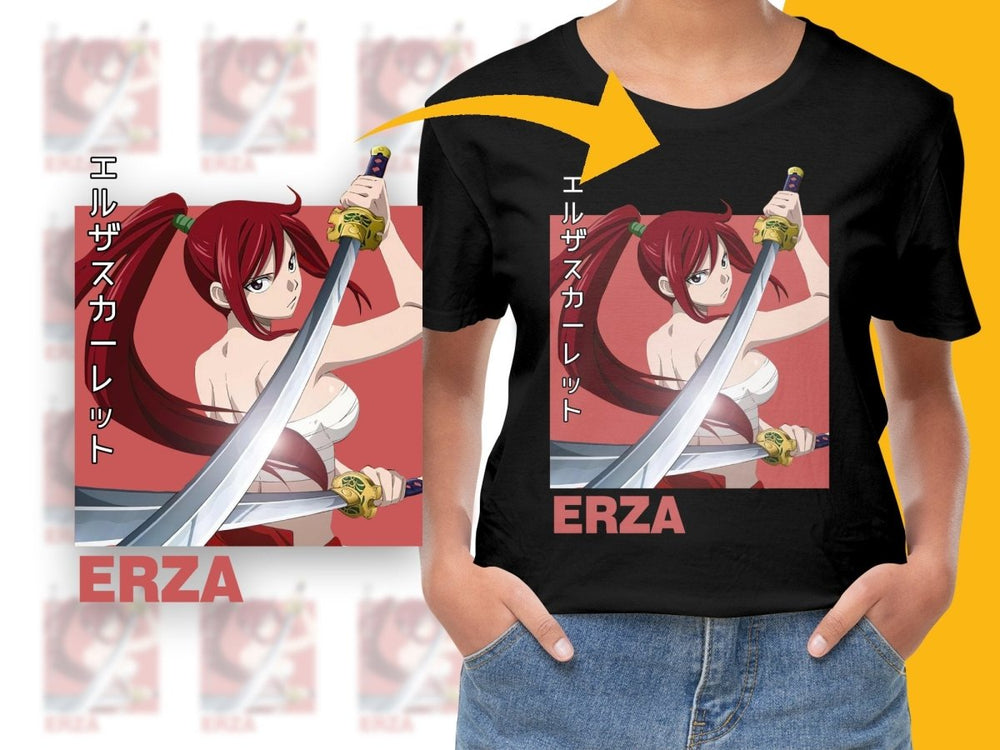 Erza Scarlet Anime Character PNG File - Teepew
