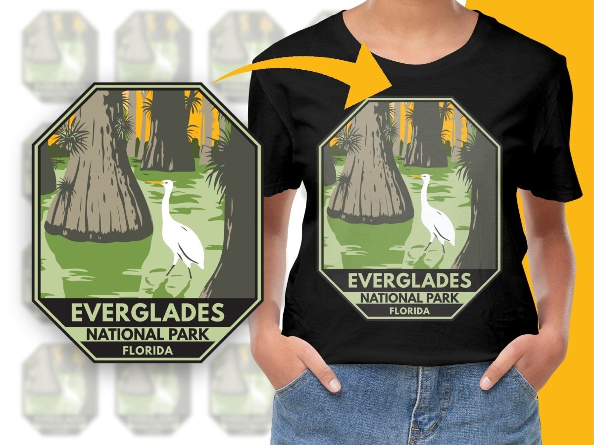 Everglades National Park Florida Wildlife Graphic Png Digital Download - Teepew