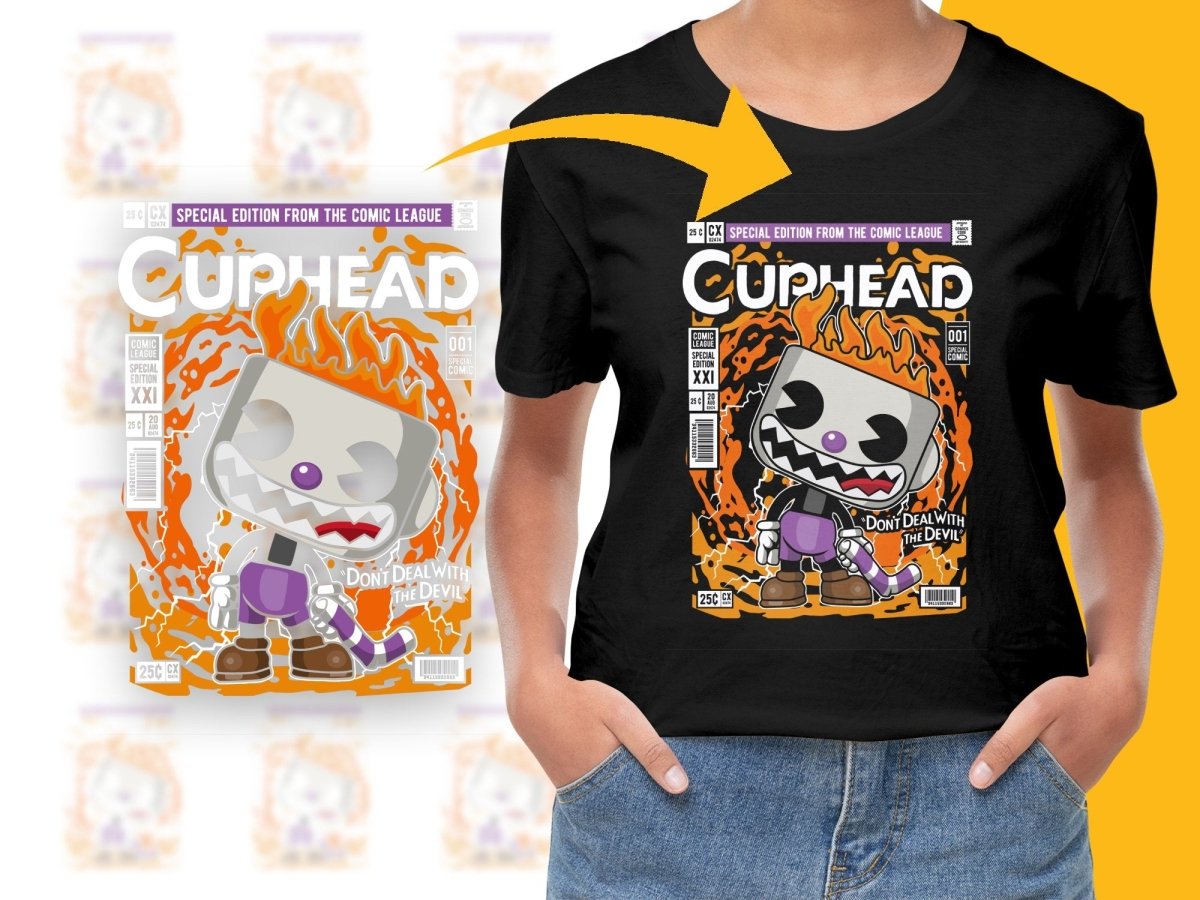 Evil Cuphead Popculture PNG File - Teepew