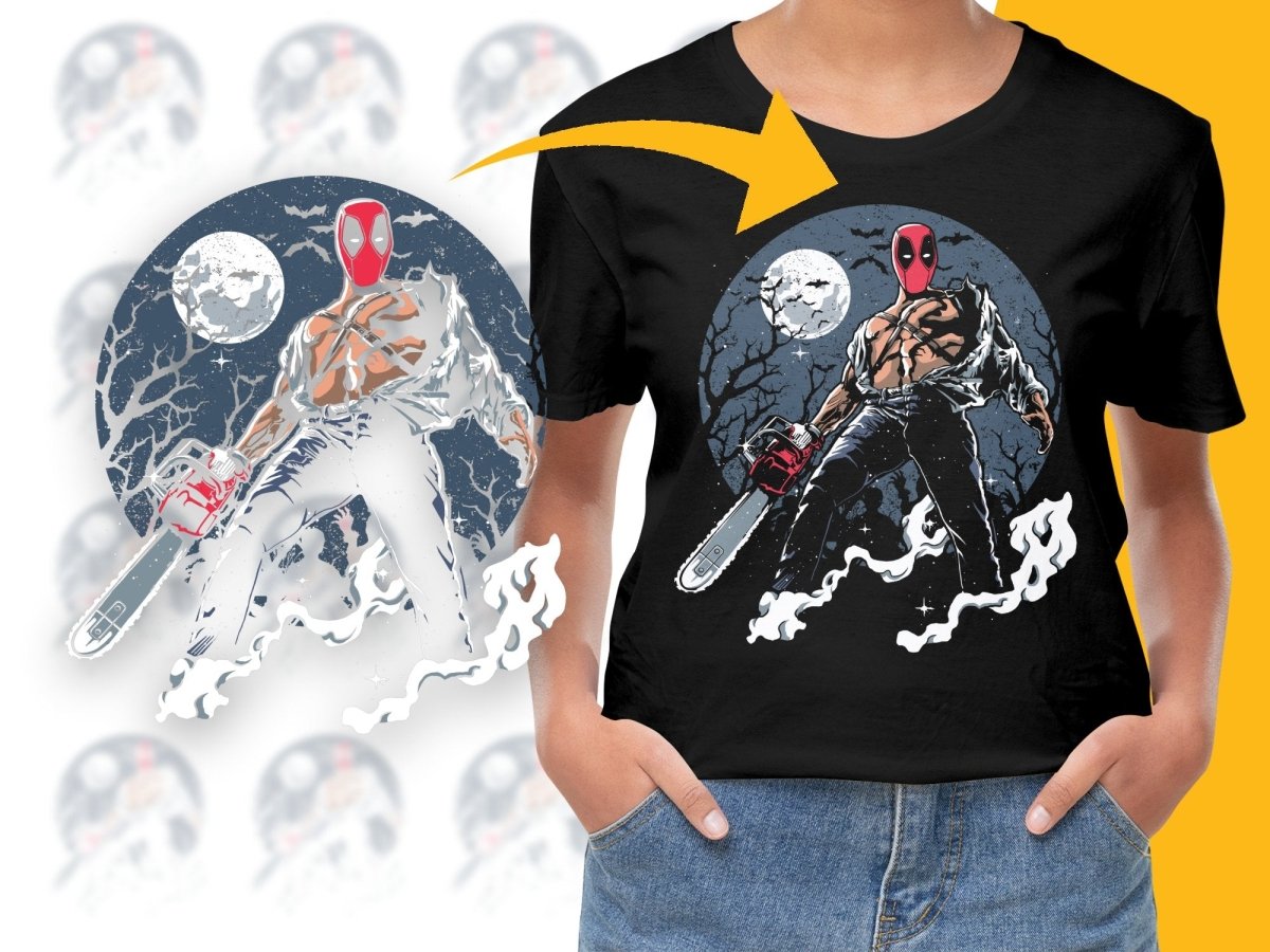 Evil Deadpool Popculture PNG File - Teepew